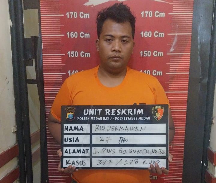 Polisi Ringkus Pelaku Tipu Gelap Handphone di Jalan PWS Medan Petisah