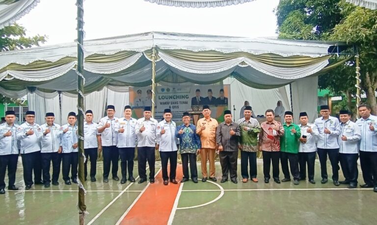 MTsN 1 Labuhanbatu Jadi Tuan Rumah Peluncuran Gerakan Digitalisasi Wakaf Uang Tunai & QRIS Kemenag Labuhanbatu