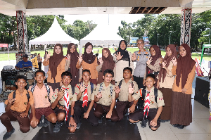 Polres Pematangsiantar Gelar Kampanye Serentak “Rise and Speak”