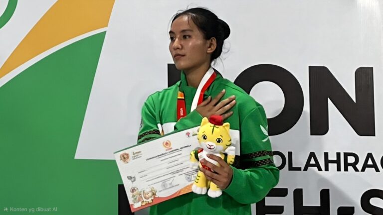 Atlet Taekwondo Asal Karo, Jessica Delima Br Surbakti, Raih Emas di PON XXI dan Diterima di USU