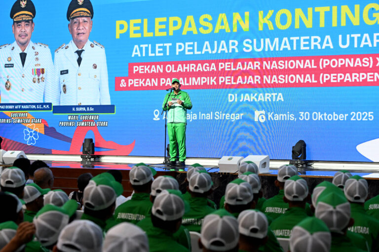 Bukan Hanya Bonus, Gubernur Bobby Nasution juga Siapkan Beasiswa untuk Atlet Berprestasi Popnas dan Peparpenas