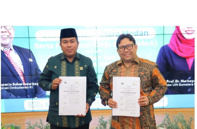 UINSU – Ombudsman RI MoU Perkuat Pengawasan Pelayanan Publik