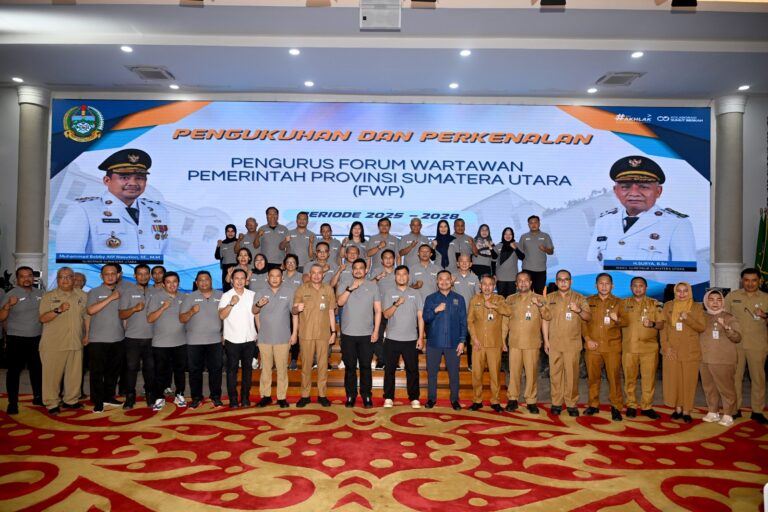 Pengurus Baru FWP Dikukuhkan: Bobby Nasution Yakin Penyebaran Informasi Semakin Aktual