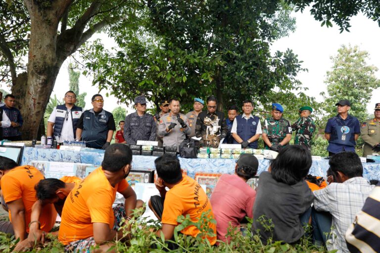 Polrestabes Medan Ungkap Kasus Besar Narkoba di Sunggal, 59 Tersangka Ditangkap