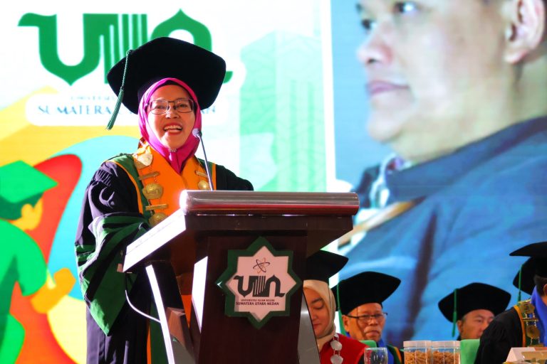 1.736 Lulusan Diwisuda ke 87, Rektor UINSU Medan Tekankan Etika