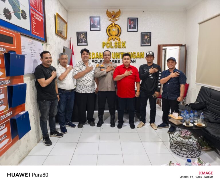 Forwatun Sambangi Polsek Medan Tuntungan: Senantiasa Berbagi