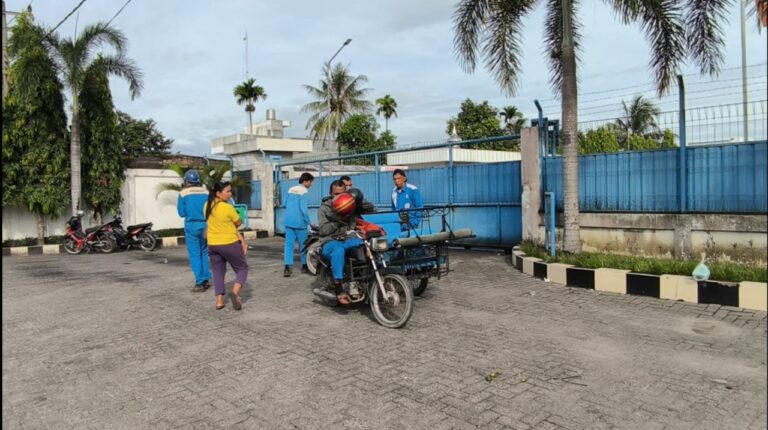Mabes Polri Gerebek SPBE di Jalan Lintas Sumatera  Lubuk Pakam