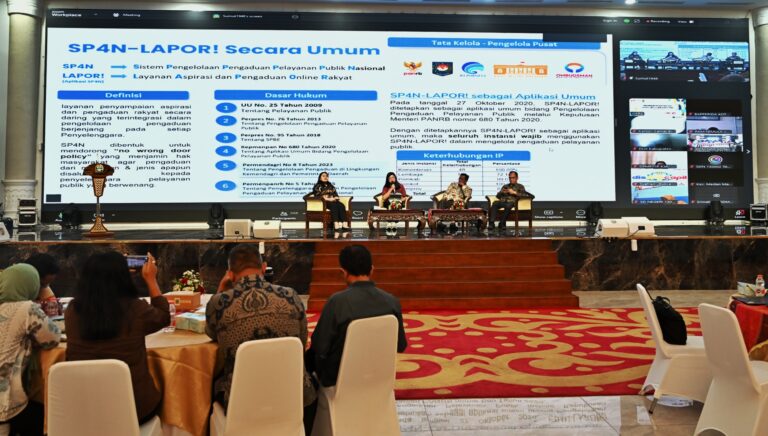 Pemprov Sumut Telah Tindaklanjuti 97,5% Aduan Masyarakat Melalui SP4N Lapor!