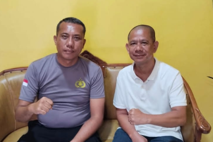 Kapolsek Perbaungan Terima Kunjungan Silaturahmi Pewarta Polrestabes Medan, Serahkan 20 Goni Beras untuk Kegiatan Jumat Barokah