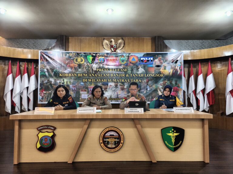 Tim DVI Polda Sumut Identifikasi 290 Korban di Sumatera Utara