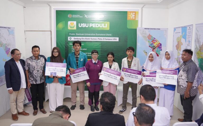 Kemendiktisaintek Apresiasi Posko USU Peduli, Siapkan Pendanaan Rp 50 Miliar