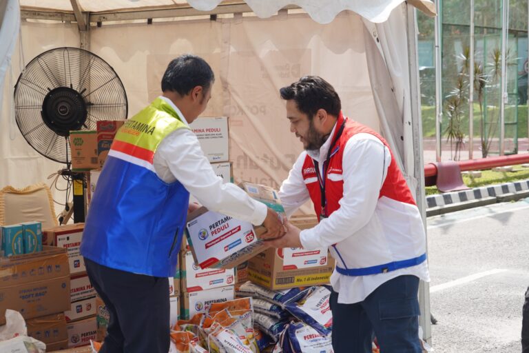 Pertamina Patra Niaga Sumbagut Tambahkan Posko Bantuan Melalui Posko Hub Pertamina Peduli di Medan dan Banda Aceh
