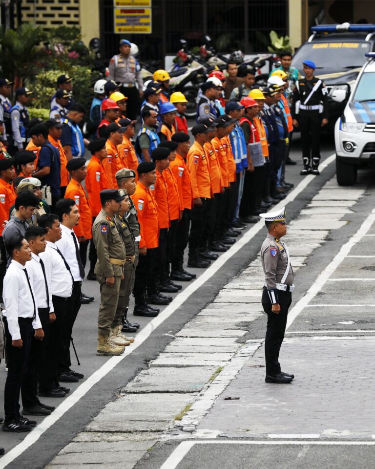 Gelar Apel Lilin Toba 2025, Polrestabes Medan Siap Amankan Nataru