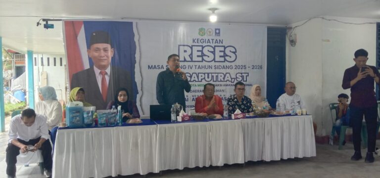 Terungkap di Reses Edi Saputra:   Walikota Medan Prioritaskan Aspirasi Warga Disampaikan Melalui Dewan