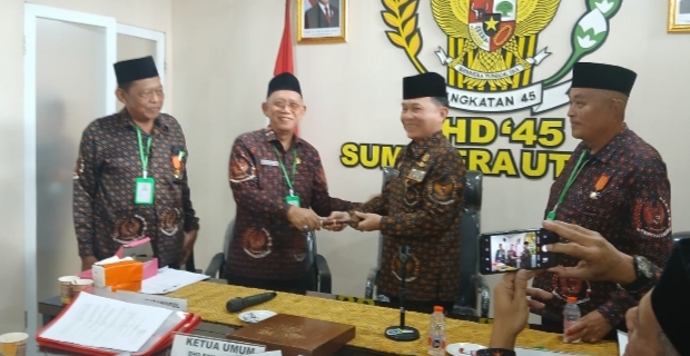 M Hasyim Terpilih Kembali Pimpin DHD 45 Secara Aklamasi