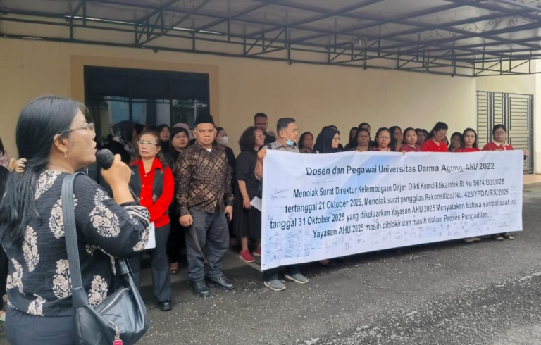 Pemerintah Dinilai Abai, Masa Depan Mahasiswa UDA Di Ujung Tanduk, Konflik Yayasan Tak Kunjung Usai
