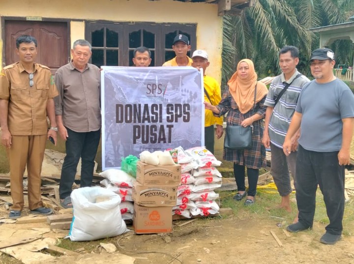 SPS  Pusat dan Sumut Bantu Korban Longsor dan Banjir di Sei Lepan dan Brandan Barat