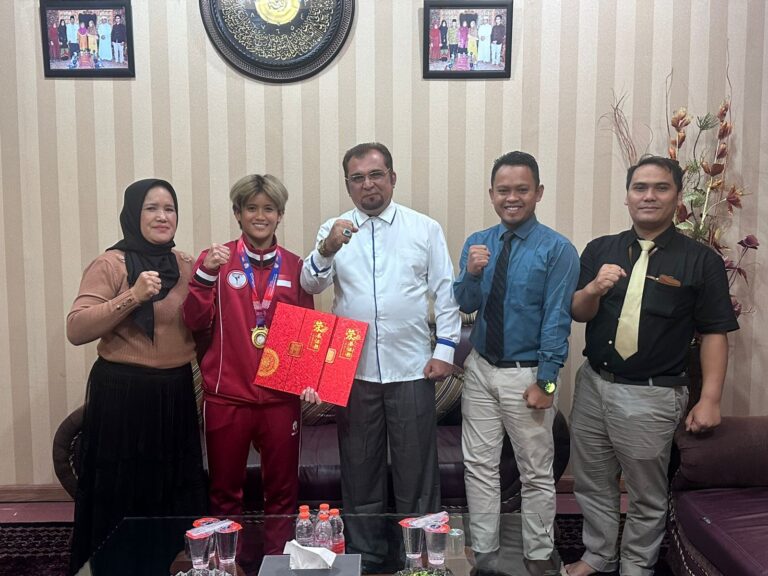 Mahasiswi STIKOM Tunas Bangsa Raih Emas dan Best Performance di 3rd AMMA Championship China
