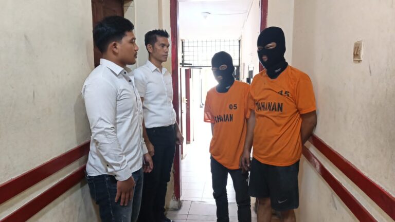 Polsek Medan Baru Ringkus Dua Residivis Pelaku Curi Spare Part Sepeda Motor di Jalan Mojopahit
