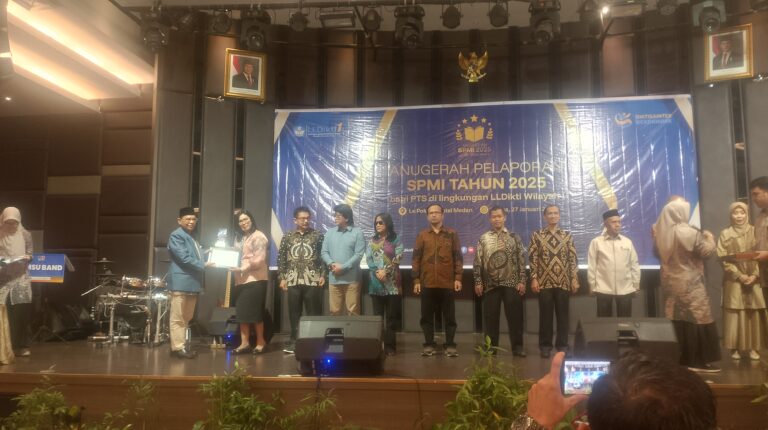 Anugerah SPMI Tahun 2025 LLDikti Wilayah I, Prof. Saiful Anwar Matondang: Saya Tantang untuk Tambah Prodi Unggul