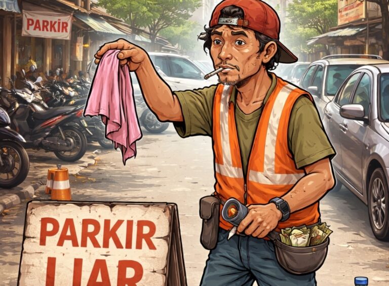 Ketika Parkir Liar Menguasai Medan, Warga Belajar Pasrah