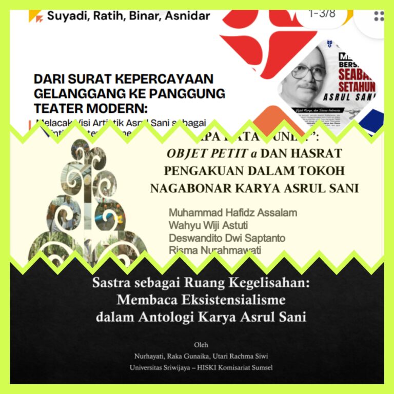 Tiga Peneliti Sumut Ikut Lokakarya Buku “Seabad Setahun Asrul Sani”