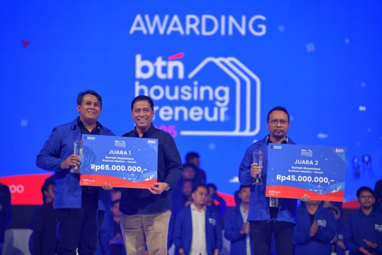 Awarding BTN Housingpreneur 2025 Lahirkan Inovator Muda Ekosistem Perumahan