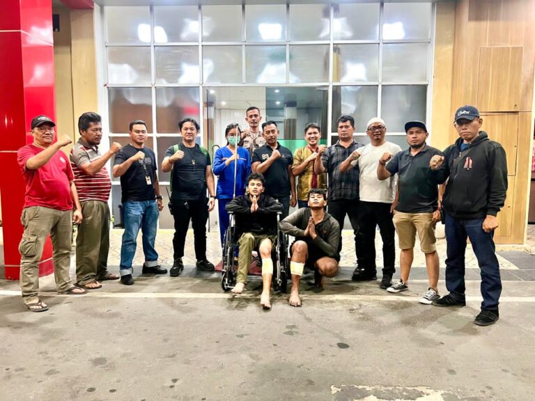 Polsek Medan Area Tembak Dua Pelaku Curanmor di Kawasan Jermal Medan Denai