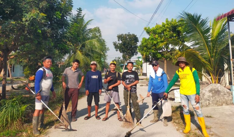 Desa Sambirejo Timur Gotong Royong Serentak Jelang Bulan Suci Ramadan