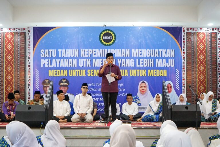Satu Tahun Kepemimpinan Rico – Zaki Banyak Pelajaran Diterima, BKMT Gelar Tasyakuran