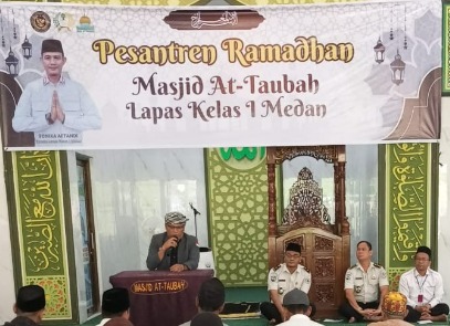 Bentuk Karakter Warga Binaan, Lapas Kelas I Medan Gelar Pesantren Ramadan 1447 Hijriah