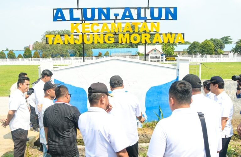Resmikan Alun-Alun Tanjung Morawa, Bupati Deli Serdang Dorong Pola Peradaban Baru