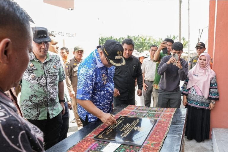 Bupati Deli Serdang Resmikan TPI Bagan Percut, Nelayan Kini Punya Fasilitas Lebih Layak
