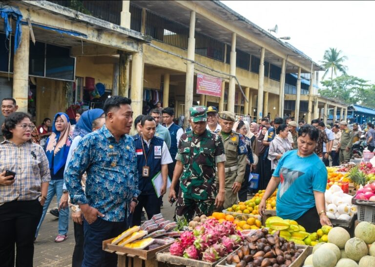 Sidak Pasar, Pemkab Deli Serdang Klaim Harga Pangan Ramadan Stabil