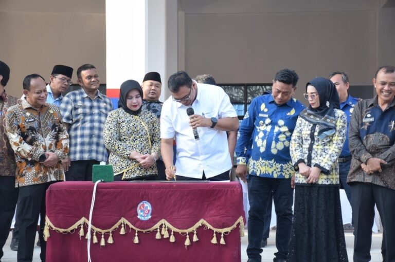 Setahun Kepemimpinan, Bupati–Wabup Deli Serdang Resmikan Kantor Damkar Baru