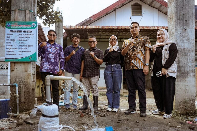 Langkah Baik di Aceh Indosat dan Tokopedia, Hadirkan Akses Air Bersih di Wilayah Bencana
