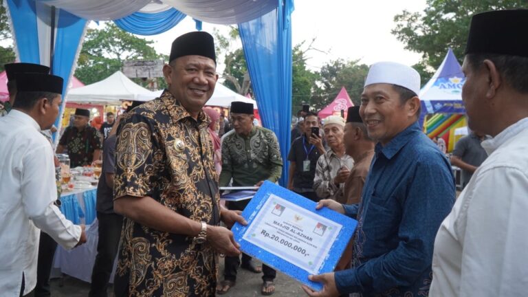 Bupati Langkat Syah Afandin Pimpin Safari Ramadan Di Sei Lepan