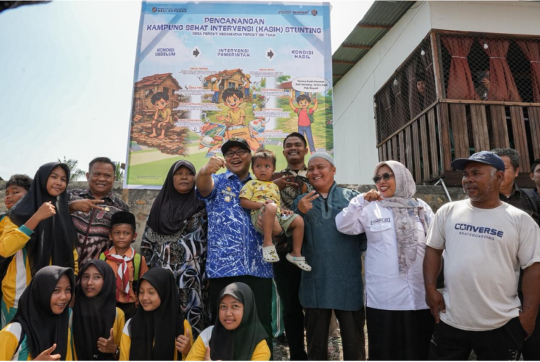 Pencanangan Kampung Sehat Intervensi Stunting