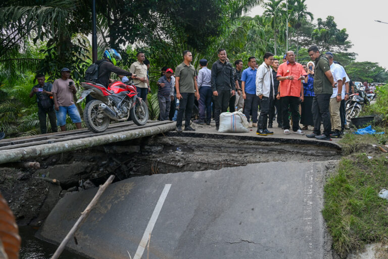 Pemprov Sumut Pastikan Perbaikan Ruas Jalan Jembatan Merah–Muarasoma dan Lubukpakam–Tanah Abang–Galang Dilaksanakan Tahun Ini