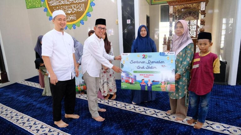 Pertamina Patra Niaga Sumbagut Peringati Nuzulul Qur’an dan Santuni Anak Yatim dalam Rangka HUT ke-29 Pertamina Patra Niaga