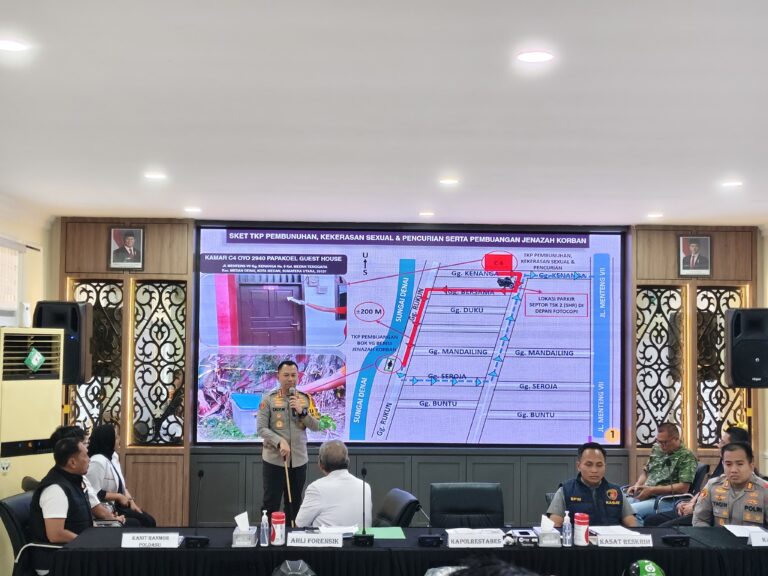 Tersangka Pembunuhan  Wanita dalam Box Kontainer di Hotel Oyo Medan Denai Terancam 15 Tahun Penjara