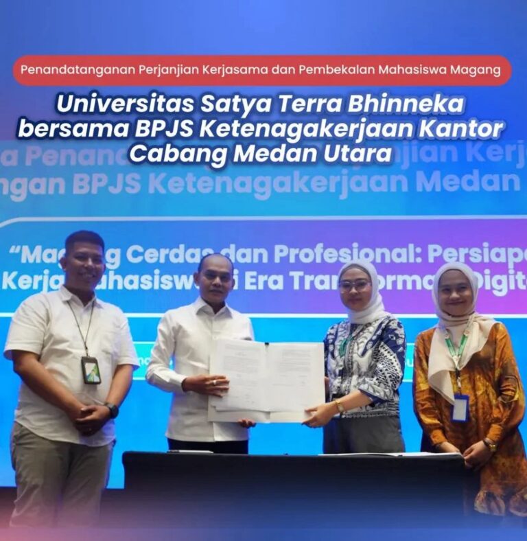 Sinergi Universitas Satya Terra Bhinneka dan BPJS Ketenagakerjaan Medan Utara: Siapkan Mahasiswa Magang yang Terlindungi
