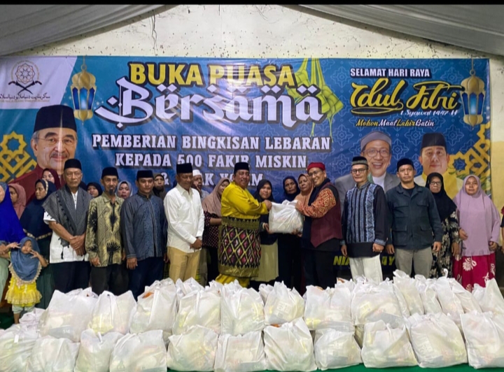 DMDI Indonesia Berikan 500 Bingkisan ke Anak Yatim – Fakir Miskin dari Artha Graha Peduli