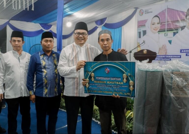 Bupati Deli Serdang Serukan Al-Qur’an Jadi Pedoman Hidup, Sekaligus Tertibkan Pedagang Limau Manis