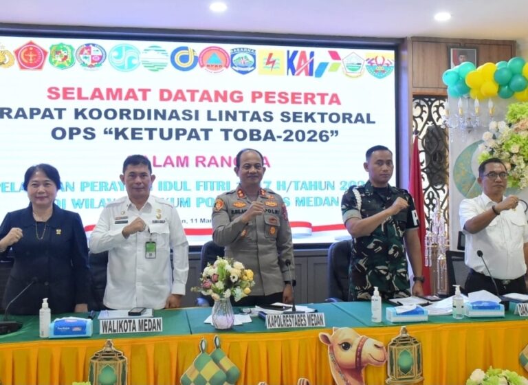 Pemkab Deli Serdang Dukung Operasi Ketupat Toba 2026, Kecamatan Perbatasan Medan Dikerahkan