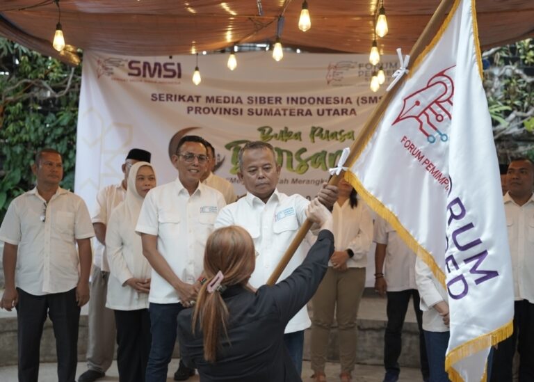 Lilik Riadi Dalimunthe Pimpin Forum Pemred SMSI Sumut 2026–2030