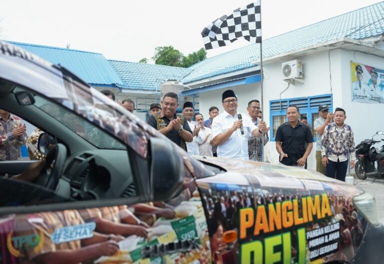Pasar Murah Digelar di 20 Kecamatan, Pemkab Deli Serdang Luncurkan Mobil Pangan Keliling “Panglima Deli”