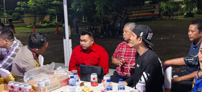 Pengurus Forwatun Hadiri Pisah Sambut Kapolsek Medan Tuntungan