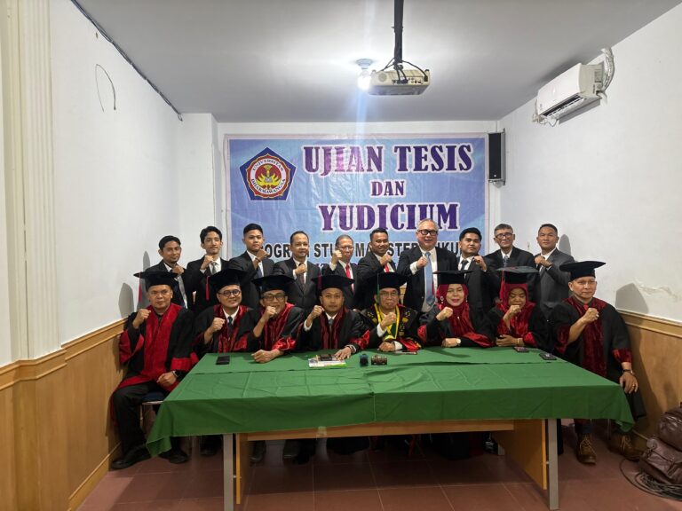 Magister Hukum UNDHAR Yudisium 20 Lulusan