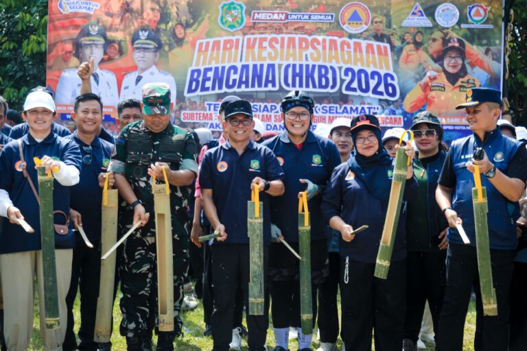 Wakil Wali Kota Medan Sampaikan Pesan Tegas di Hari Kesiapsiagaan Bencana 2026